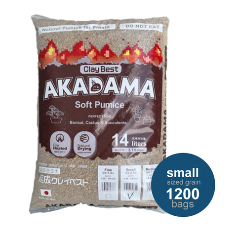 AKADAMA Soft Pumice small sized grains