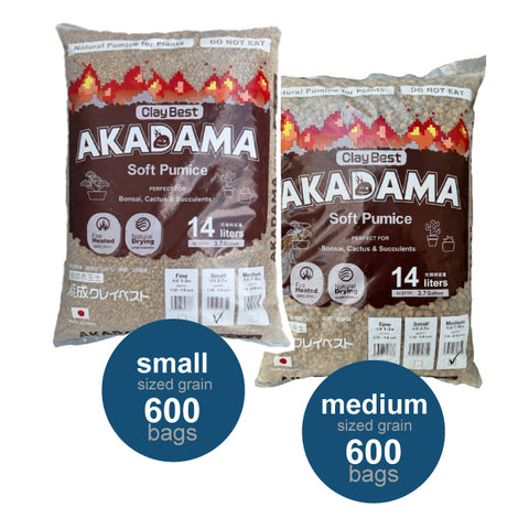 AKADAMA Soft Pumice, Clay Best