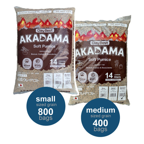 AKADAMA Soft Pumice, Clay Best